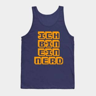 Ich Bin Ein Nerd - The IT Crowd Quotes Tank Top